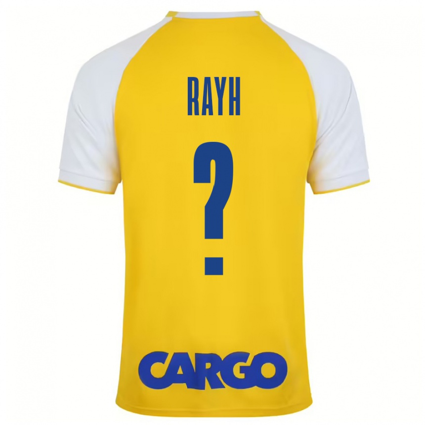 Niño Fútbol Camiseta Guy Rayh #0 Amarillo Blanco 1ª Equipación 2024/25 Argentina