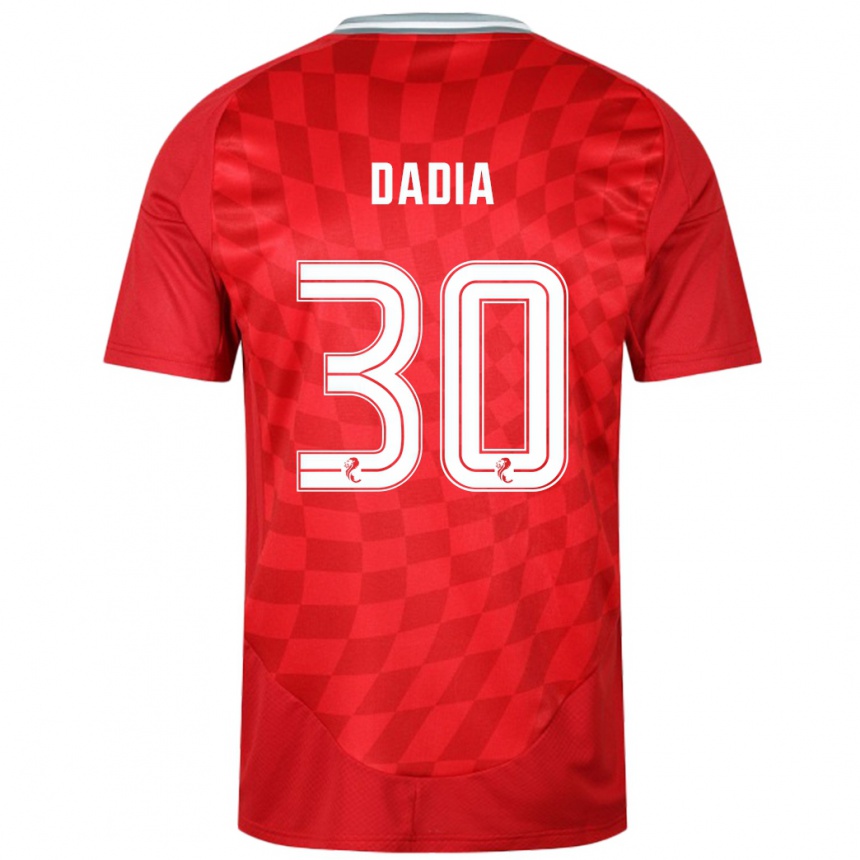 Niño Fútbol Camiseta Or Dadia #30 Rojo 1ª Equipación 2024/25 Argentina