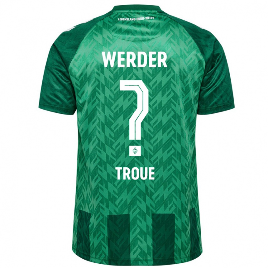 Niño Fútbol Camiseta Miguel Troue #0 Verde 1ª Equipación 2024/25 Argentina