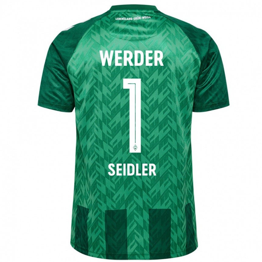 Niño Fútbol Camiseta Calvin Seidler #1 Verde 1ª Equipación 2024/25 Argentina