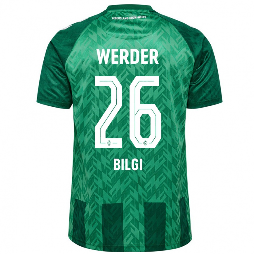 Niño Fútbol Camiseta Süleyman Bilgi #26 Verde 1ª Equipación 2024/25 Argentina