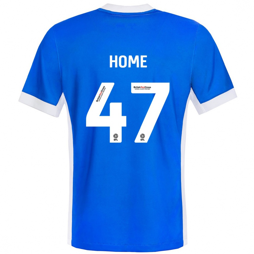 Niño Fútbol Camiseta Josh Home #47 Azul Blanco 1ª Equipación 2024/25 Argentina