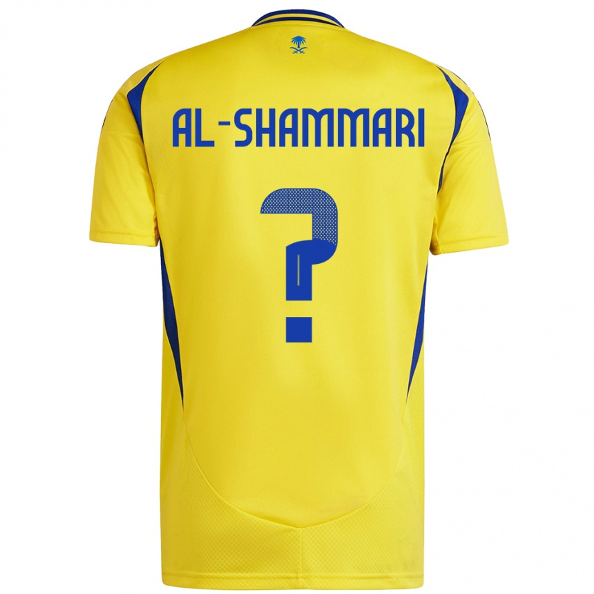 Niño Fútbol Camiseta Mansour Al-Shammari #0 Amarillo Azul 1ª Equipación 2024/25 Argentina