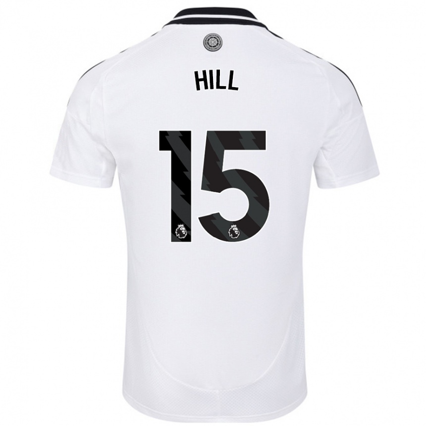 Niño Fútbol Camiseta Anisha Hill #15 Blanco 1ª Equipación 2024/25 Argentina