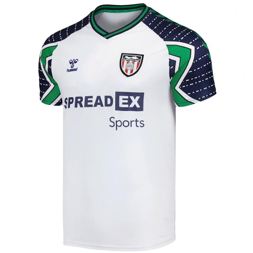 Niño Fútbol Camiseta Ben Crompton #37 Blanco 2ª Equipación 2024/25 Argentina