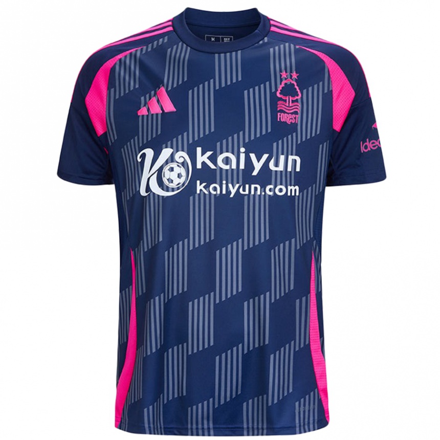 Niño Fútbol Camiseta Aaron Korpal #0 Azul Real Rosa 2ª Equipación 2024/25 Argentina