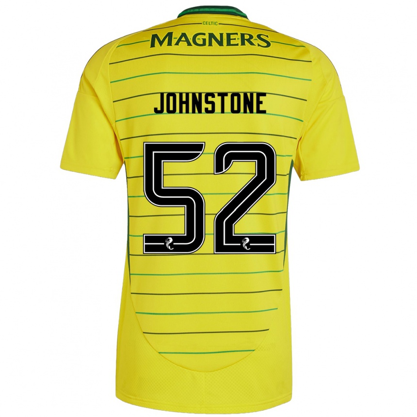 Niño Fútbol Camiseta Rachael Johnstone #52 Amarillo 2ª Equipación 2024/25 Argentina