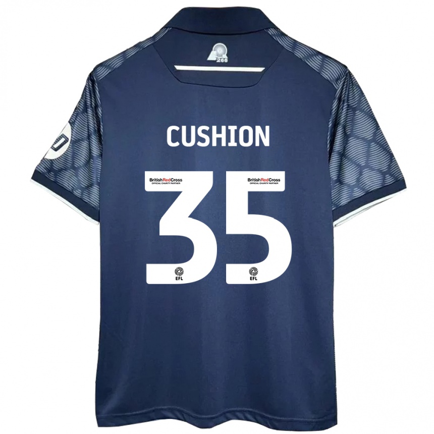 Niño Fútbol Camiseta Owen Cushion #35 Negro 2ª Equipación 2024/25 Argentina