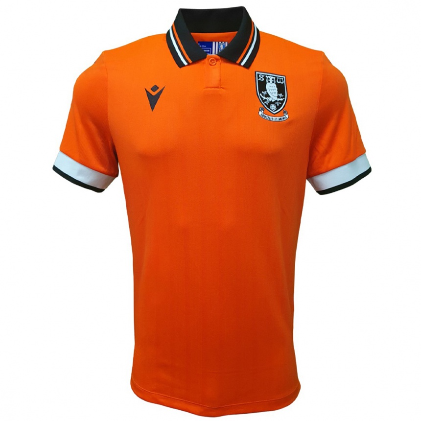 Niño Fútbol Camiseta Jarvis Thornton #0 Naranja Blanco 2ª Equipación 2024/25 Argentina