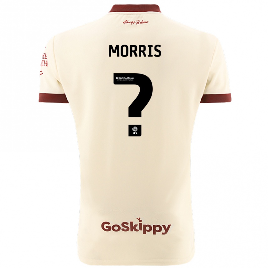 Niño Fútbol Camiseta Matt Morris #0 Crema Blanco 2ª Equipación 2024/25 Argentina