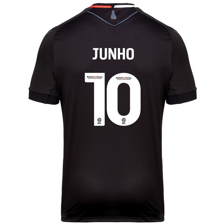 Niño Fútbol Camiseta Joon-Ho Bae #10 Negro 2ª Equipación 2024/25 Argentina