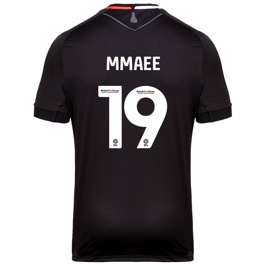 Niño Fútbol Camiseta Ryan Mmaee #19 Negro 2ª Equipación 2024/25 Argentina