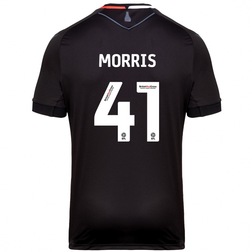 Niño Fútbol Camiseta Scott Morris #41 Negro 2ª Equipación 2024/25 Argentina