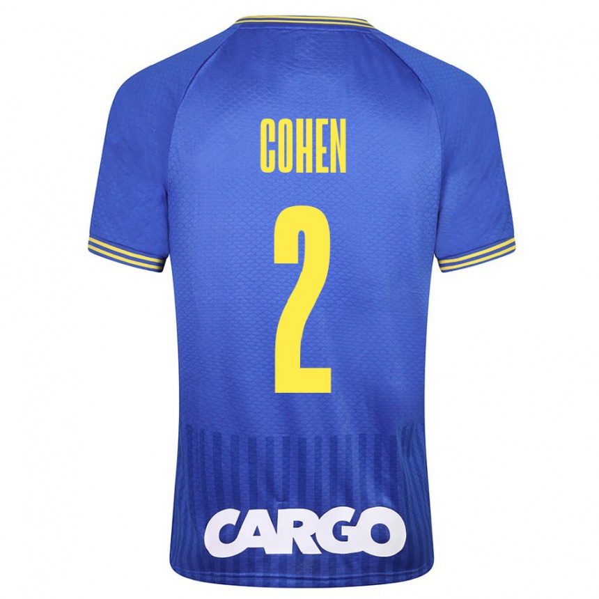 Niño Fútbol Camiseta Avishay Cohen #2 Blanco 2ª Equipación 2024/25 Argentina