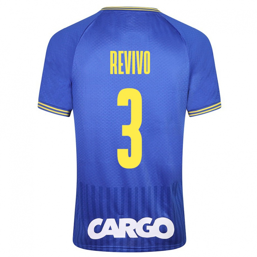 Niño Fútbol Camiseta Roy Revivo #3 Blanco 2ª Equipación 2024/25 Argentina