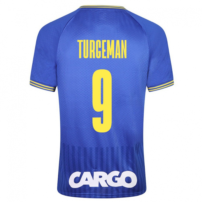 Niño Fútbol Camiseta Dor Turgeman #9 Blanco 2ª Equipación 2024/25 Argentina