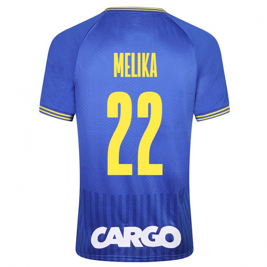 Niño Fútbol Camiseta Ofek Melika #22 Blanco 2ª Equipación 2024/25 Argentina