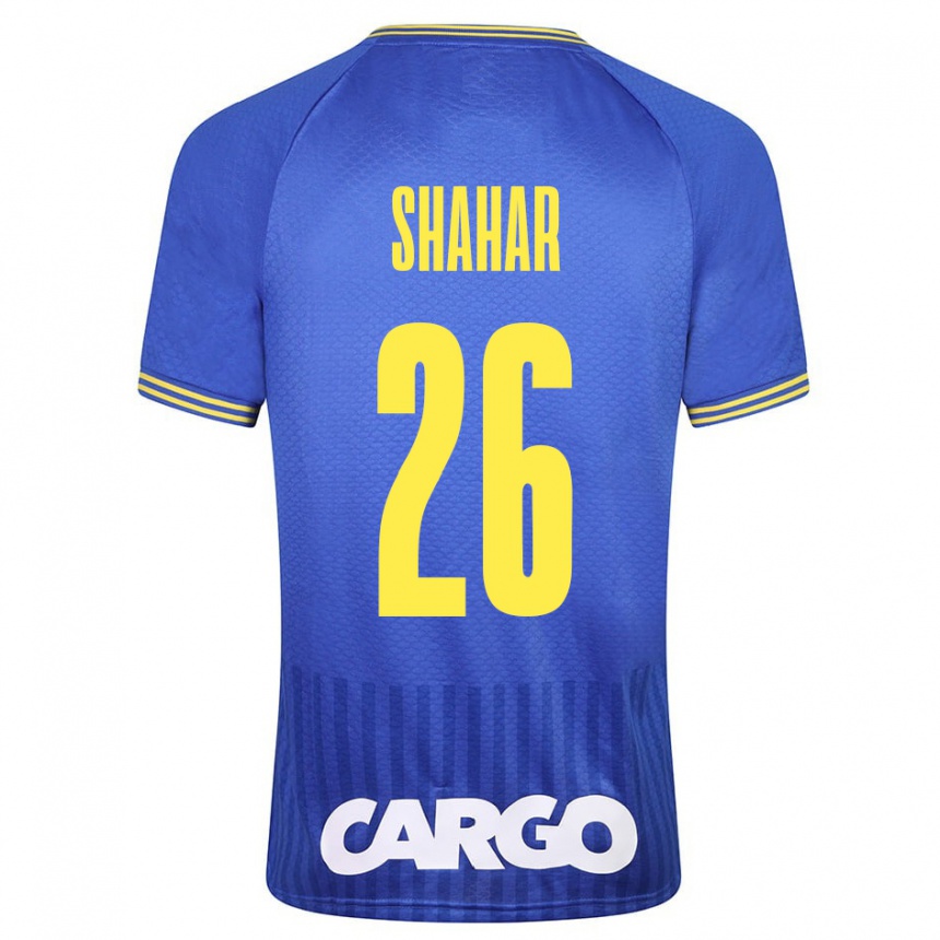 Niño Fútbol Camiseta Ido Shahar #26 Blanco 2ª Equipación 2024/25 Argentina