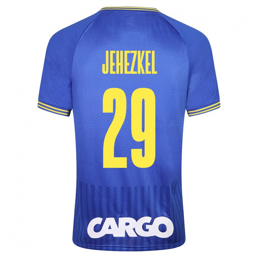 Niño Fútbol Camiseta Sagiv Jehezkel #29 Blanco 2ª Equipación 2024/25 Argentina