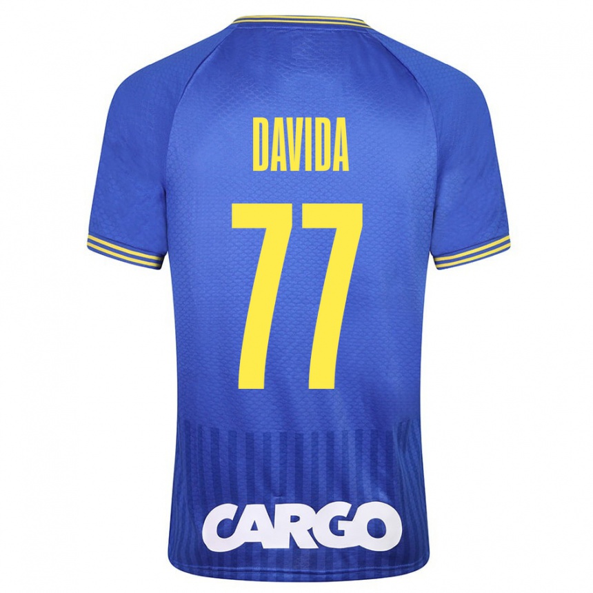 Niño Fútbol Camiseta Osher Davida #77 Blanco 2ª Equipación 2024/25 Argentina