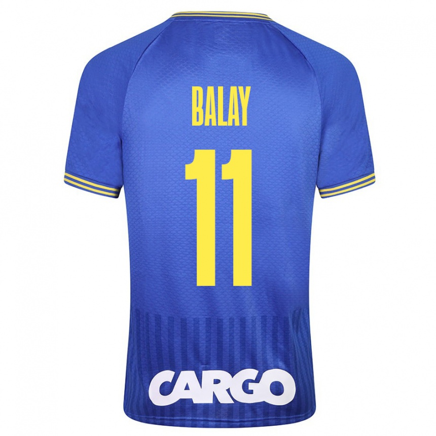 Niño Fútbol Camiseta Yehuda Balay #11 Blanco 2ª Equipación 2024/25 Argentina