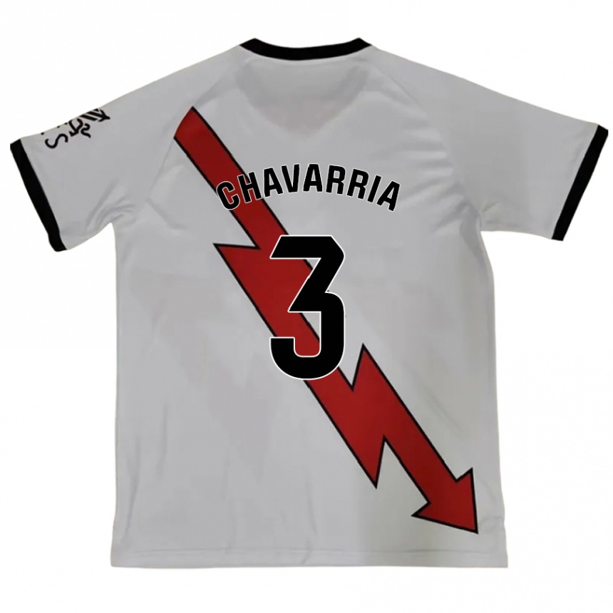 Niño Fútbol Camiseta Pep Chavarría #3 Rojo 2ª Equipación 2024/25 Argentina