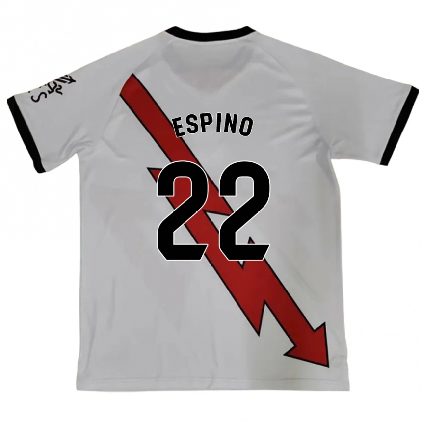 Niño Fútbol Camiseta Alfonso Espino #22 Rojo 2ª Equipación 2024/25 Argentina