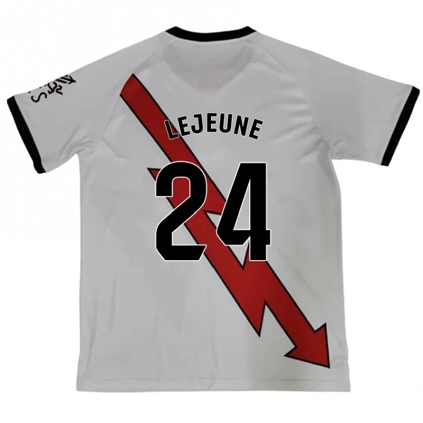 Niño Fútbol Camiseta Florian Lejeune #24 Rojo 2ª Equipación 2024/25 Argentina