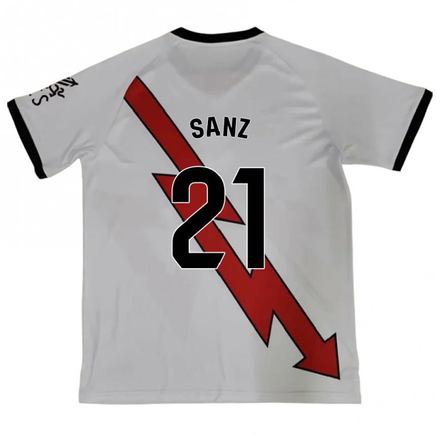 Niño Fútbol Camiseta Luismi Sanz #21 Rojo 2ª Equipación 2024/25 Argentina