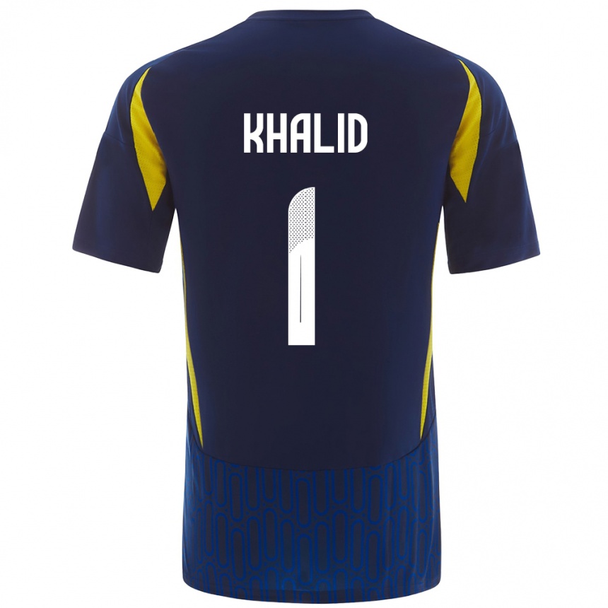 Niño Fútbol Camiseta Sara Khalid #1 Azul Amarillo 2ª Equipación 2024/25 Argentina