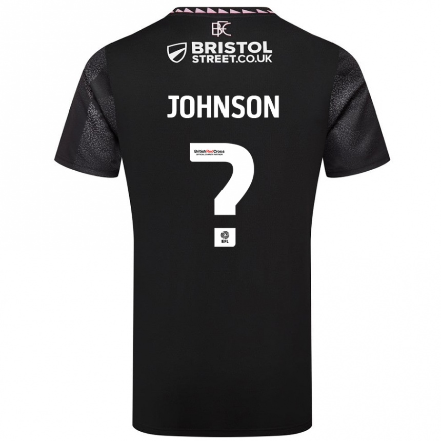 Niño Fútbol Camiseta Zach Johnson #0 Negro 2ª Equipación 2024/25 Argentina