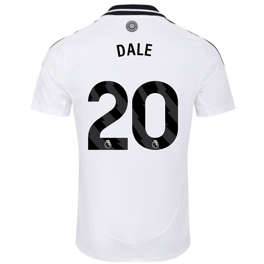 Hombre Fútbol Camiseta Olivia Dale #20 Blanco 1ª Equipación 2024/25 Argentina