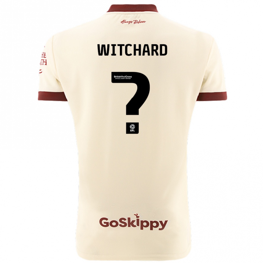 Hombre Fútbol Camiseta Jack Witchard #0 Crema Blanco 2ª Equipación 2024/25 Argentina