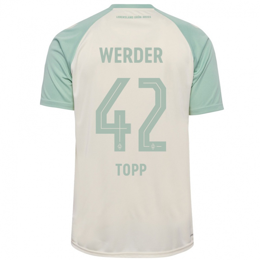 Hombre Fútbol Camiseta Keke Topp #42 Blanquecino Verde Claro 2ª Equipación 2024/25 Argentina