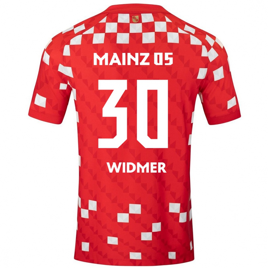 Mujer Fútbol Camiseta Silvan Widmer #30 Blanco Rojo 1ª Equipación 2024/25 Argentina