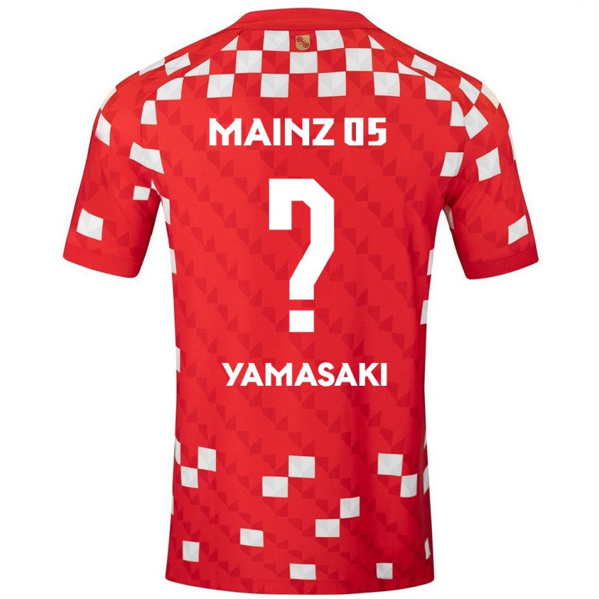 Mujer Fútbol Camiseta Taiyu Yamasaki #0 Blanco Rojo 1ª Equipación 2024/25 Argentina