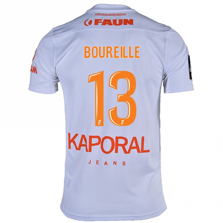 Mujer Fútbol Camiseta Celeste Boureille #13 Blanco 2ª Equipación 2024/25 Argentina