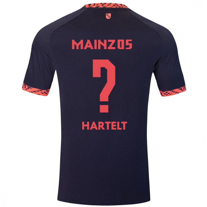 Mujer Fútbol Camiseta Toni Hartelt #0 Azul Coral Rojo 2ª Equipación 2024/25 Argentina