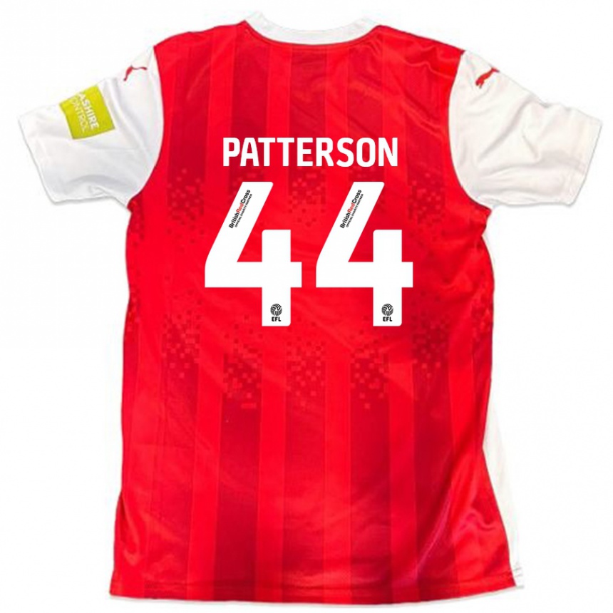 Niño Fútbol Camiseta Phoenix Patterson #44 Rojo Blanco 1ª Equipación 2024/25 Argentina