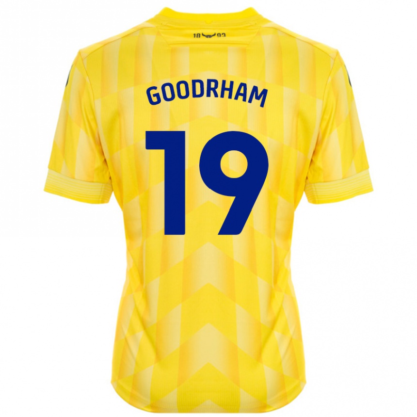 Niño Fútbol Camiseta Tyler Goodrham #19 Amarillo 1ª Equipación 2024/25 Argentina