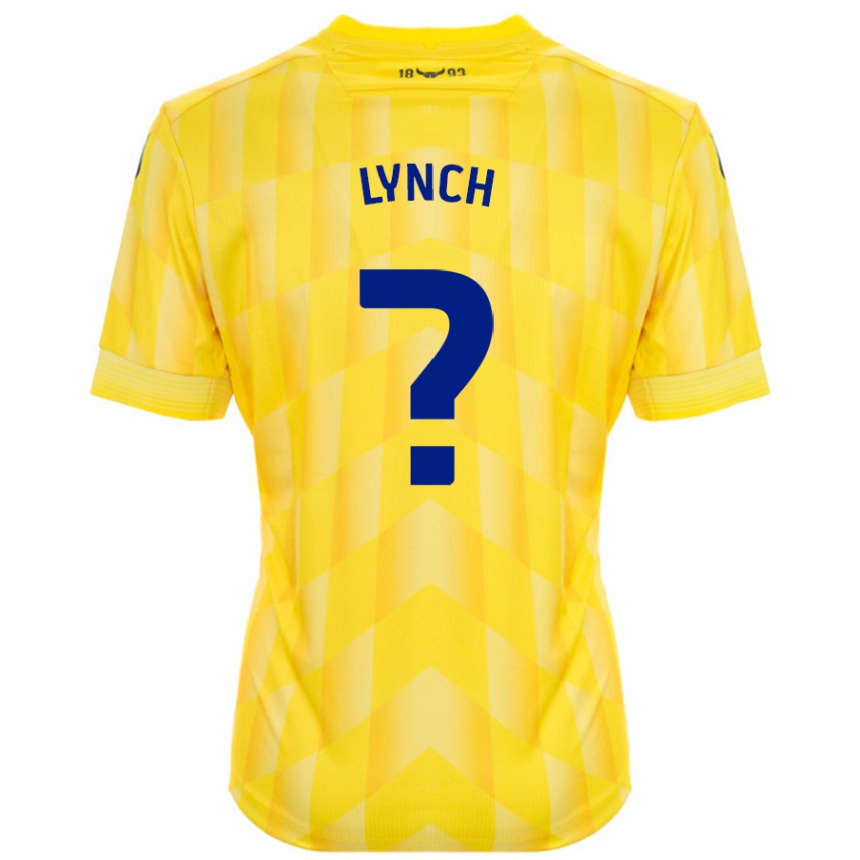 Niño Fútbol Camiseta Bobby Lynch #0 Amarillo 1ª Equipación 2024/25 Argentina