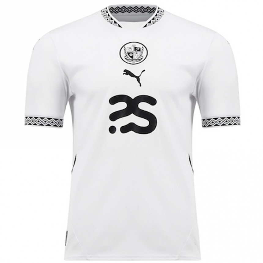 Niño Fútbol Camiseta Rico Richards #26 Blanco 1ª Equipación 2024/25 Argentina