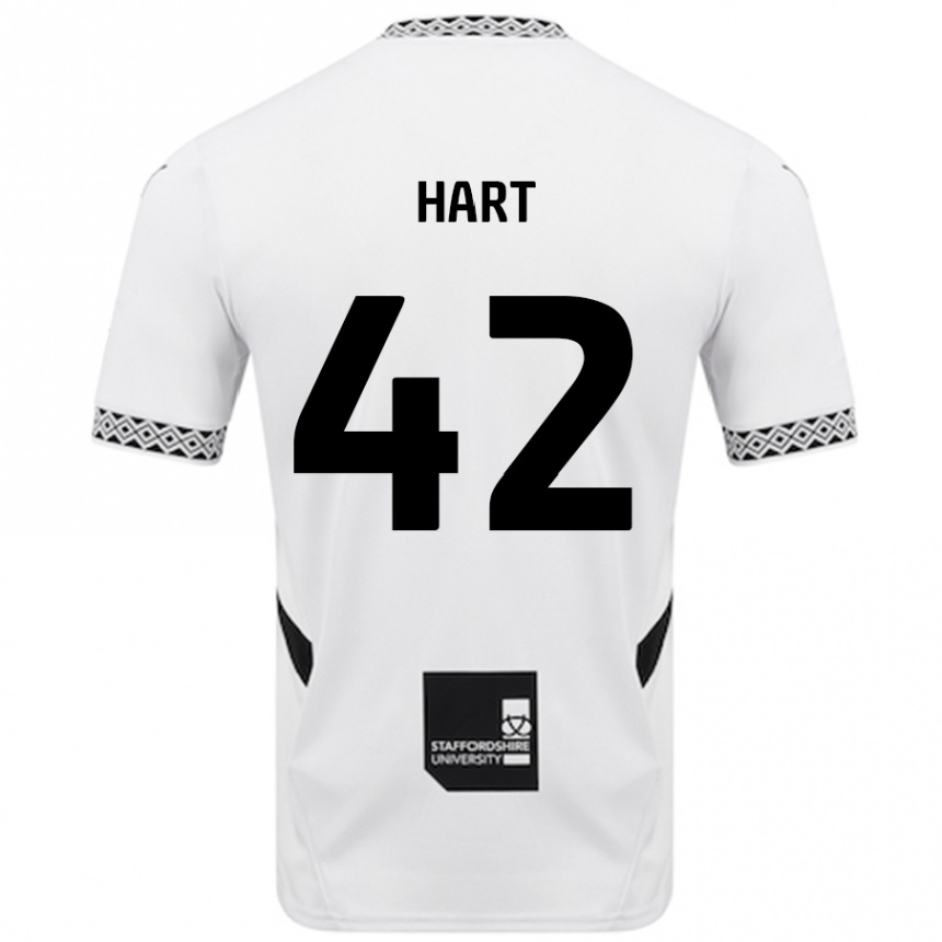 Niño Fútbol Camiseta Sam Hart #42 Blanco 1ª Equipación 2024/25 Argentina