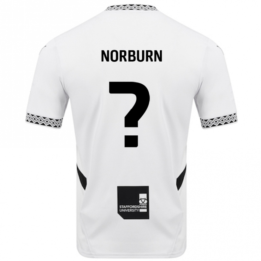 Niño Fútbol Camiseta Dylan Norburn #0 Blanco 1ª Equipación 2024/25 Argentina