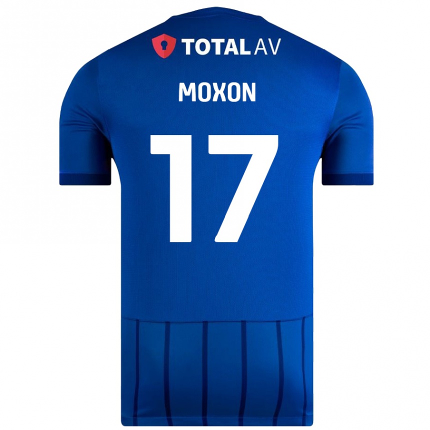 Niño Fútbol Camiseta Owen Moxon #17 Azul 1ª Equipación 2024/25 Argentina