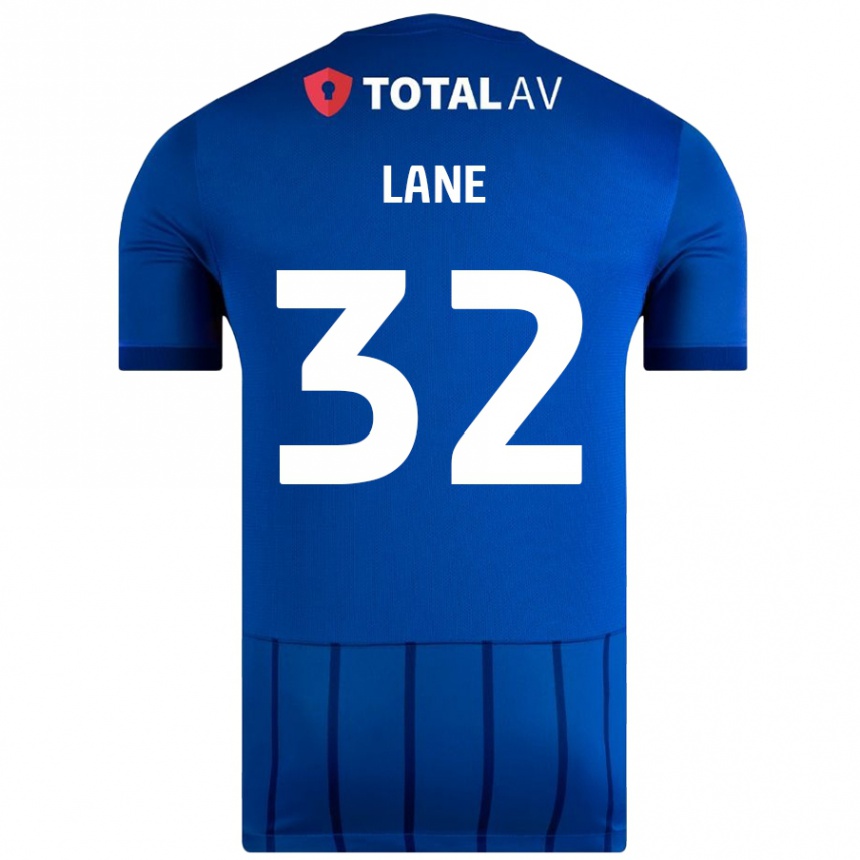 Niño Fútbol Camiseta Paddy Lane #32 Azul 1ª Equipación 2024/25 Argentina