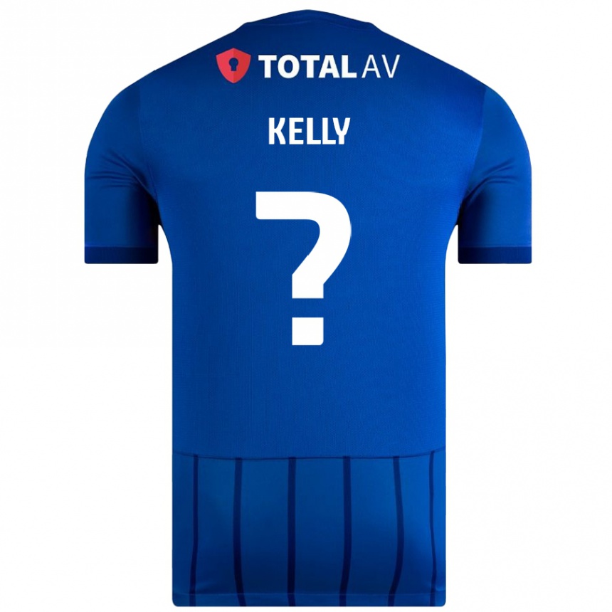 Niño Fútbol Camiseta Liam Kelly #0 Azul 1ª Equipación 2024/25 Argentina