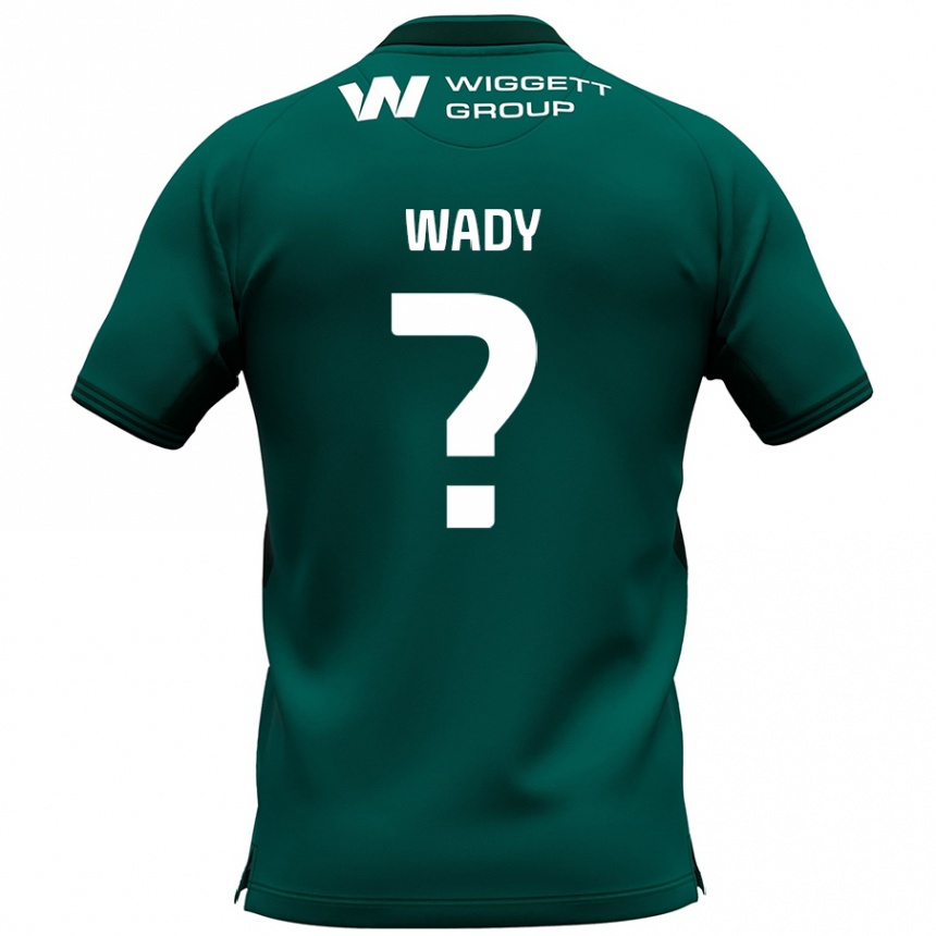 Niño Fútbol Camiseta Ethan Wady #0 Verde 2ª Equipación 2024/25 Argentina