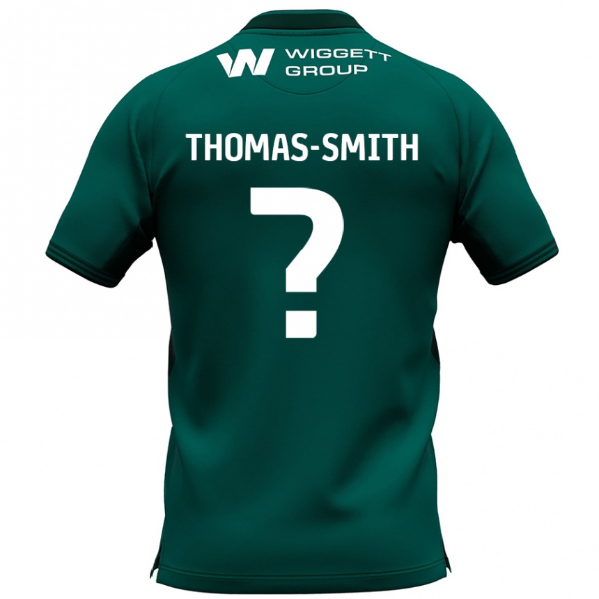 Niño Fútbol Camiseta Jaydon Thomas-Smith #0 Verde 2ª Equipación 2024/25 Argentina