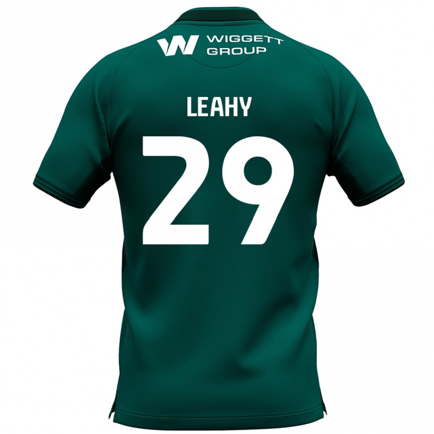 Niño Fútbol Camiseta Tom Leahy #29 Verde 2ª Equipación 2024/25 Argentina